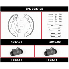 SPK 3027.06 ROADHOUSE Комплект тормозов, барабанный тормозной механизм