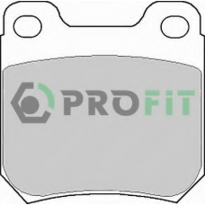 5000-0973 C PROFIT Комплект тормозных колодок, дисковый тормоз