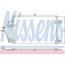 94245 NISSENS Конденсатор, кондиционер