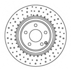 203351 NK Тормозной диск