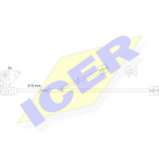 610300 E C ICER Сигнализатор, износ тормозных колодок