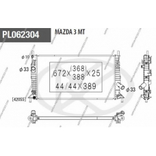 M156A71 NPS Радиатор, охлаждение двигателя