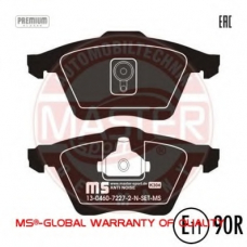 13046072272N-SET-MS MASTER-SPORT Комплект тормозных колодок, дисковый тормоз