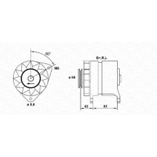 943356940010 MAGNETI MARELLI Генератор