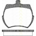 8110 17019 TRISCAN Комплект тормозных колодок, дисковый тормоз