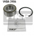 VKBA 3906 SKF Комплект подшипника ступицы колеса
