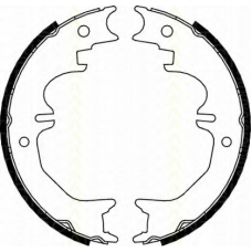 8100 13037 TRISCAN Комплект тормозных колодок, стояночная тормозная с