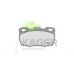 35-0291 KAGER Комплект тормозных колодок, дисковый тормоз