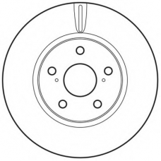 562689BC BENDIX Тормозной диск