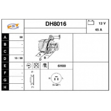 DH8016 SNRA Генератор