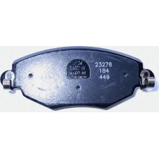 T0610166 RAMEDER Комплект тормозных колодок, дисковый тормоз