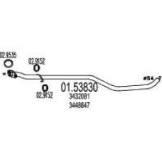 01.53830 MTS Труба выхлопного газа