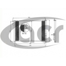 300646 ACR Конденсатор, кондиционер