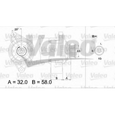 436541 VALEO Генератор