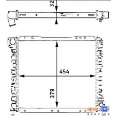 8MK 376 713-401 HELLA Радиатор, охлаждение двигател