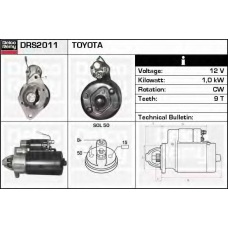 DRS2011 DELCO REMY Стартер