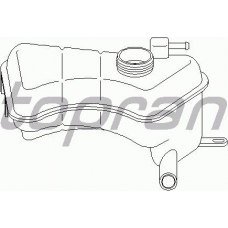 301 168 TOPRAN Компенсационный бак, охлаждающая жидкость