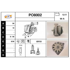 PO8002 SNRA Генератор