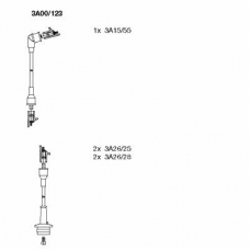 3A00/123 BREMI Ккомплект проводов зажигания