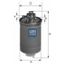 24.003.00 UFI Топливный фильтр