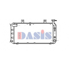 100650N AKS DASIS Радиатор, охлаждение двигателя