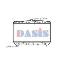 211570N AKS DASIS Радиатор, охлаждение двигателя