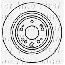 FBD1835 FIRST LINE Тормозной диск