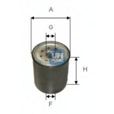 24.331.00 UFI Топливный фильтр