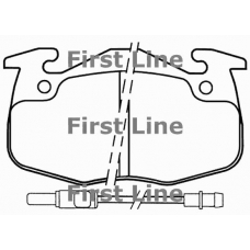 FBP1136 FIRST LINE Комплект тормозных колодок, дисковый тормоз