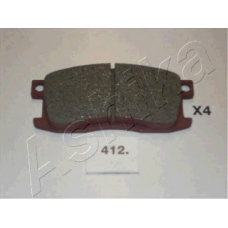 50-04-412 Ashika Комплект тормозных колодок, дисковый тормоз