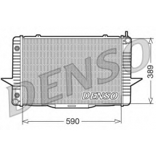 DRM33067 DENSO Радиатор, охлаждение двигателя