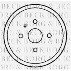 BBR7183 BORG & BECK Тормозной барабан