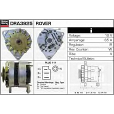 DRA3925 DELCO REMY Генератор