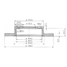 BDC3245 QUINTON HAZELL Тормозной диск