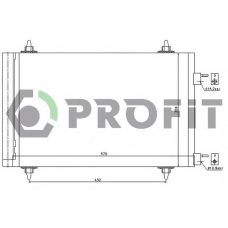 PR 1912C1 PROFIT Конденсатор, кондиционер