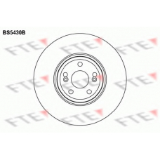 BS5430B FTE Тормозной диск