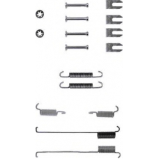 8DZ 355 200-331 HELLA PAGID Комплектующие, тормозная колодка