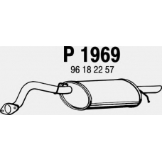 P1969 FENNO Глушитель выхлопных газов конечный