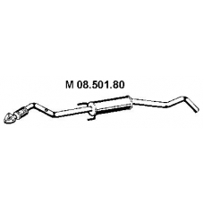 08.501.80 EBERSPACHER Средний глушитель выхлопных газов