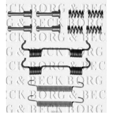 BBK6136 BORG & BECK Комплектующие, колодки дискового тормоза