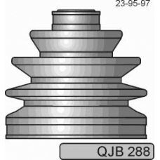 QJB288 QUINTON HAZELL Комплект пылника, приводной вал