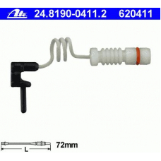 24.8190-0411.2 ATE Сигнализатор, износ тормозных колодок