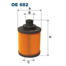 OE682 FILTRON Масляный фильтр