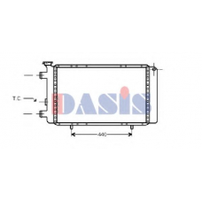 180800N AKS DASIS Радиатор, охлаждение двигателя