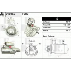 910159 EDR Стартер