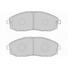 FD6951V NECTO Комплект тормозных колодок, дисковый тормоз
