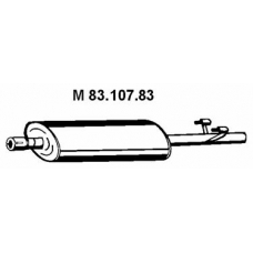 83.107.83 EBERSPACHER Средний глушитель выхлопных газов