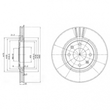 BG2690 DELPHI Тормозной диск