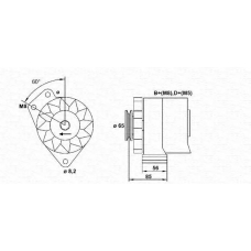 943356538010 MAGNETI MARELLI Генератор