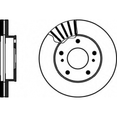 MDC1056 MINTEX Тормозной диск